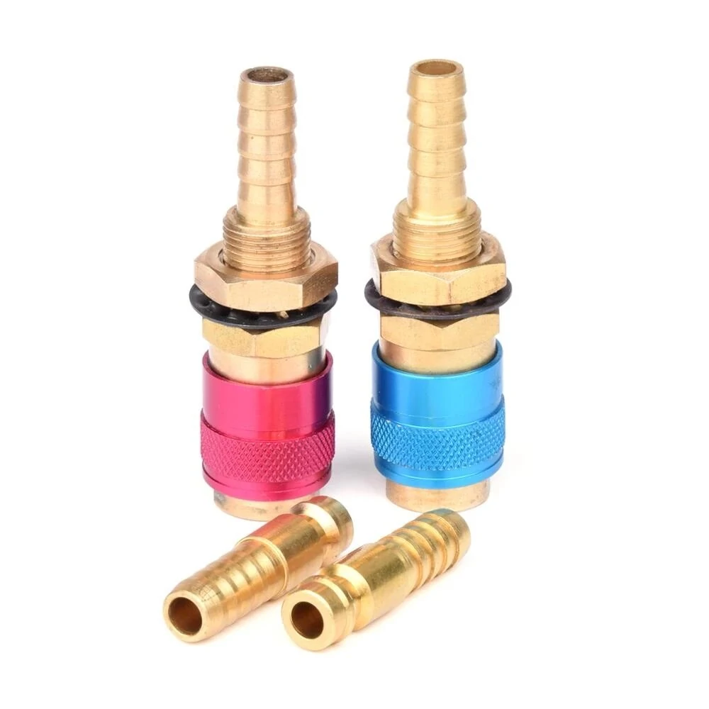 Water Cooled Gas Water Adapter Quick Connector | 5/8/10mm For MIG TIG Welding Torch