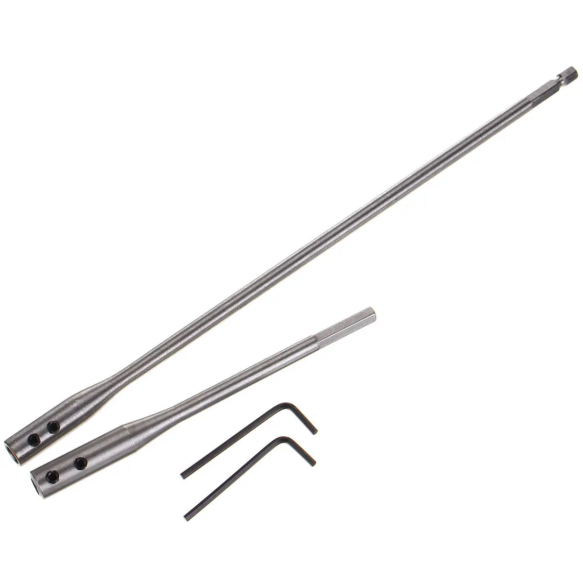 150mm & 300mm Drill Extension Rod - Hex Shank Bit Holder for Masonry