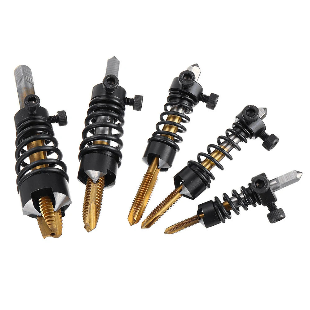 Drillpro HSS Deburring Tap Chamfer Tool | Screw Tap & Burr Removal