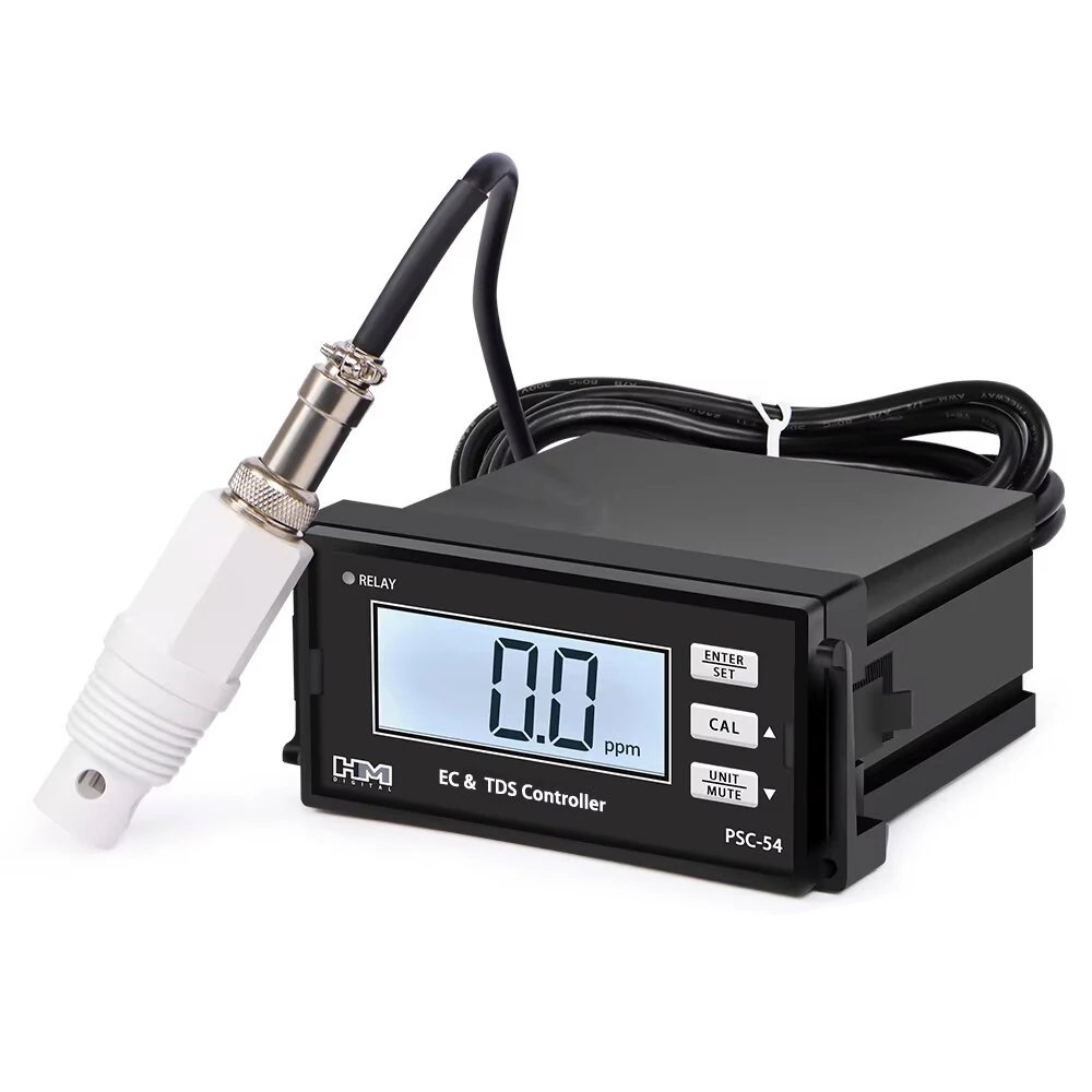 PSC-50 EC TDS Controller | Industrial Water Treatment System | LCD Alarm & Temp Compensation