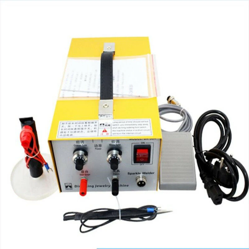 Gold Silver Jewelry Spot Welder - 30A Hand Held Pulse Welding Machine | Jewelry Processing Tools