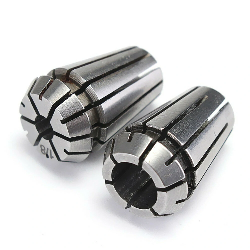 Drillpro ER11 Spring Collet Set - 2pcs 1/4 & 1/8 Inch for CNC Milling Lathe