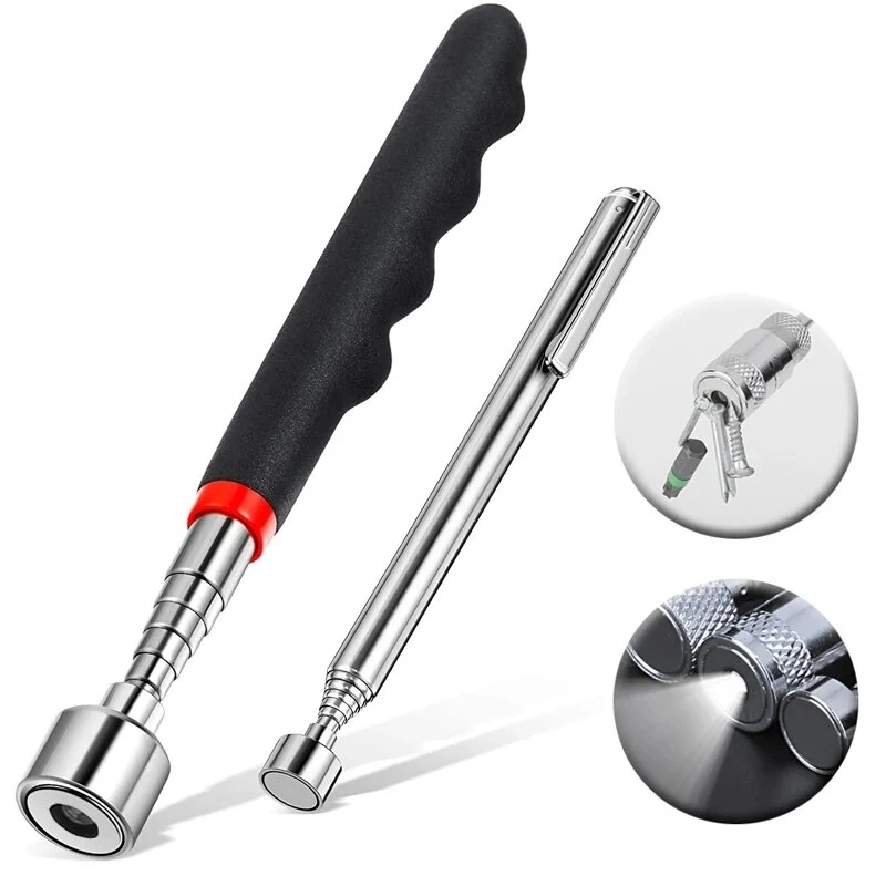 Telescopic Magnetic Pen - Adjustable Pickup Rod for Nuts & Bolts