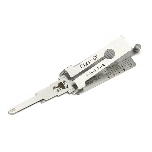 DANIU CY24 2-in-1 Car Door Lock Pick Decoder Tool Lock Picks
