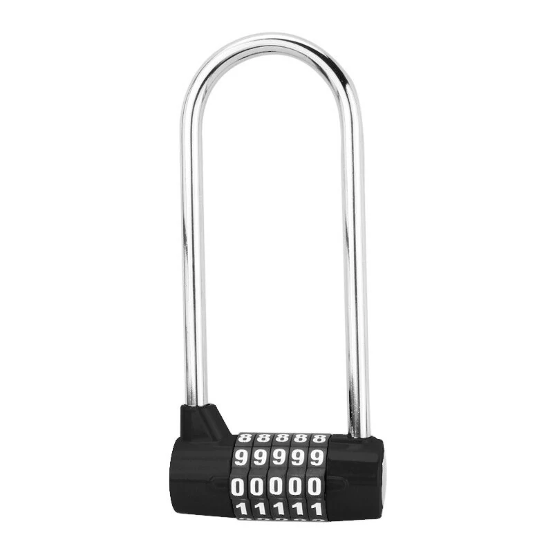 Extended Cabinet Lock - 5-Digit Zinc Alloy Steel Hook | Child Safety Secure