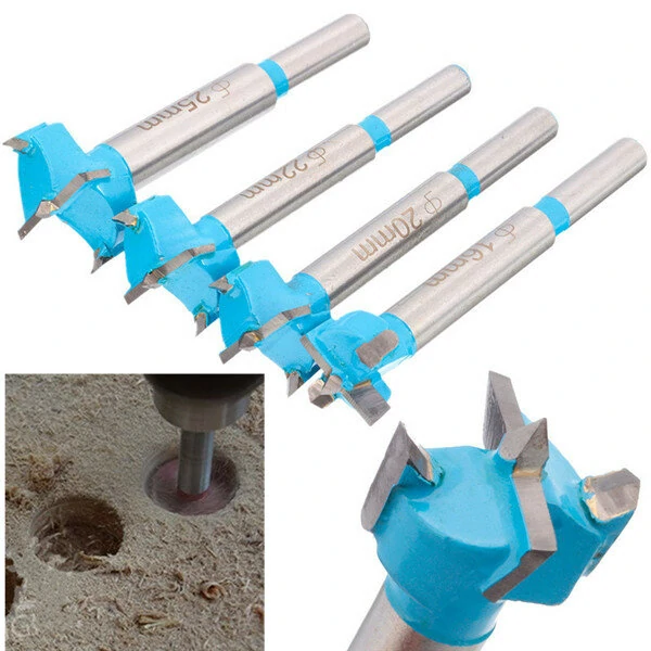 16mm 20mm 22mm 25mm Hole Saw Kit - Wood Cutter Tool for Woodworking