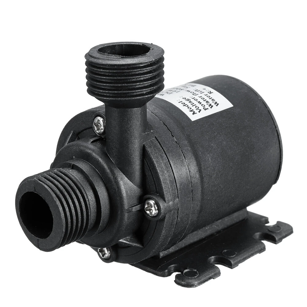 800L/H 12V DC Solar Hot Water Circulation Pump | 5M Submersible Brushless Motor