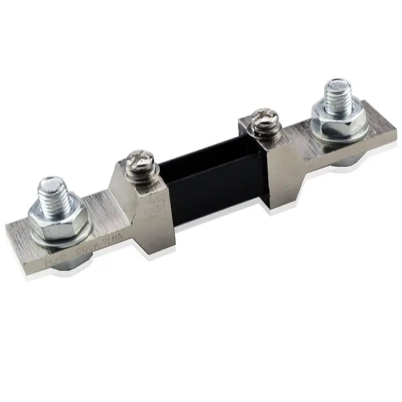 DC Current Shunt Resistor 200A 75mV | For Ampere Panel Meter & Ammeter