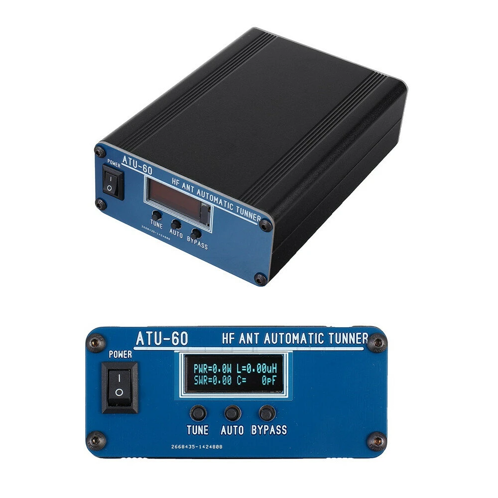 ATU-60 60W HF Antenna Tuner | Automatic 3.5-54MHz for Shortwave Radio