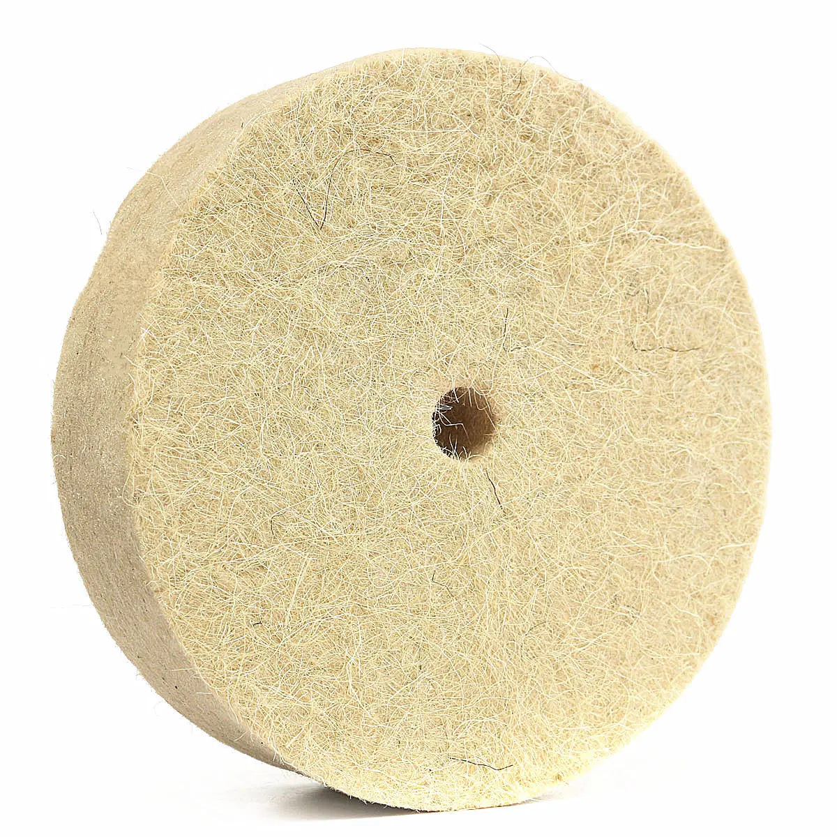Drillpro 6 Inch 150mm Wool Felt Polishing Pad | Buffing Wheel for Drill