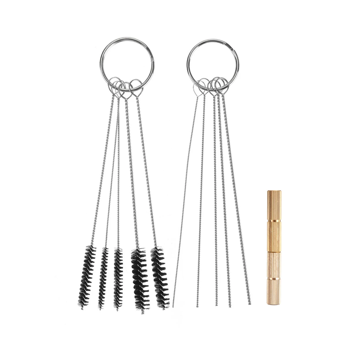 11pcs Airbrush Cleaning Kit - Spray Lance Nozzle Needle Repair Tool Set | Portable