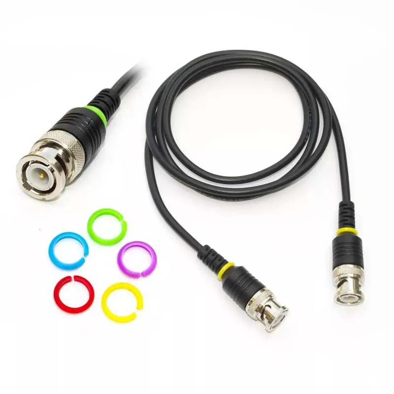 3Pcs Y102P BNC to BNC Oscilloscope Test Cable - 1M Pure Copper | Q9