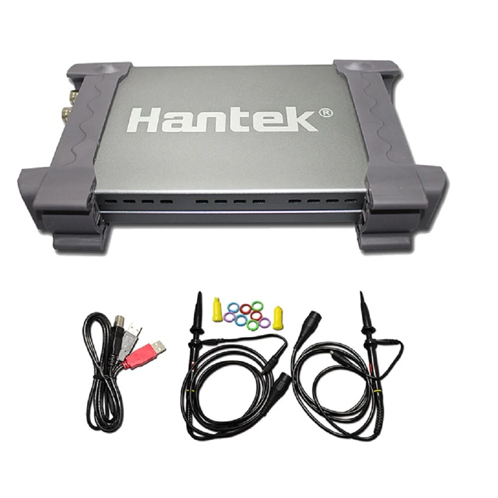 Hantek 6022BE USB Oscilloscope - 20MHz 2 Channel 48MSa/s - PC-Based Digital Storage