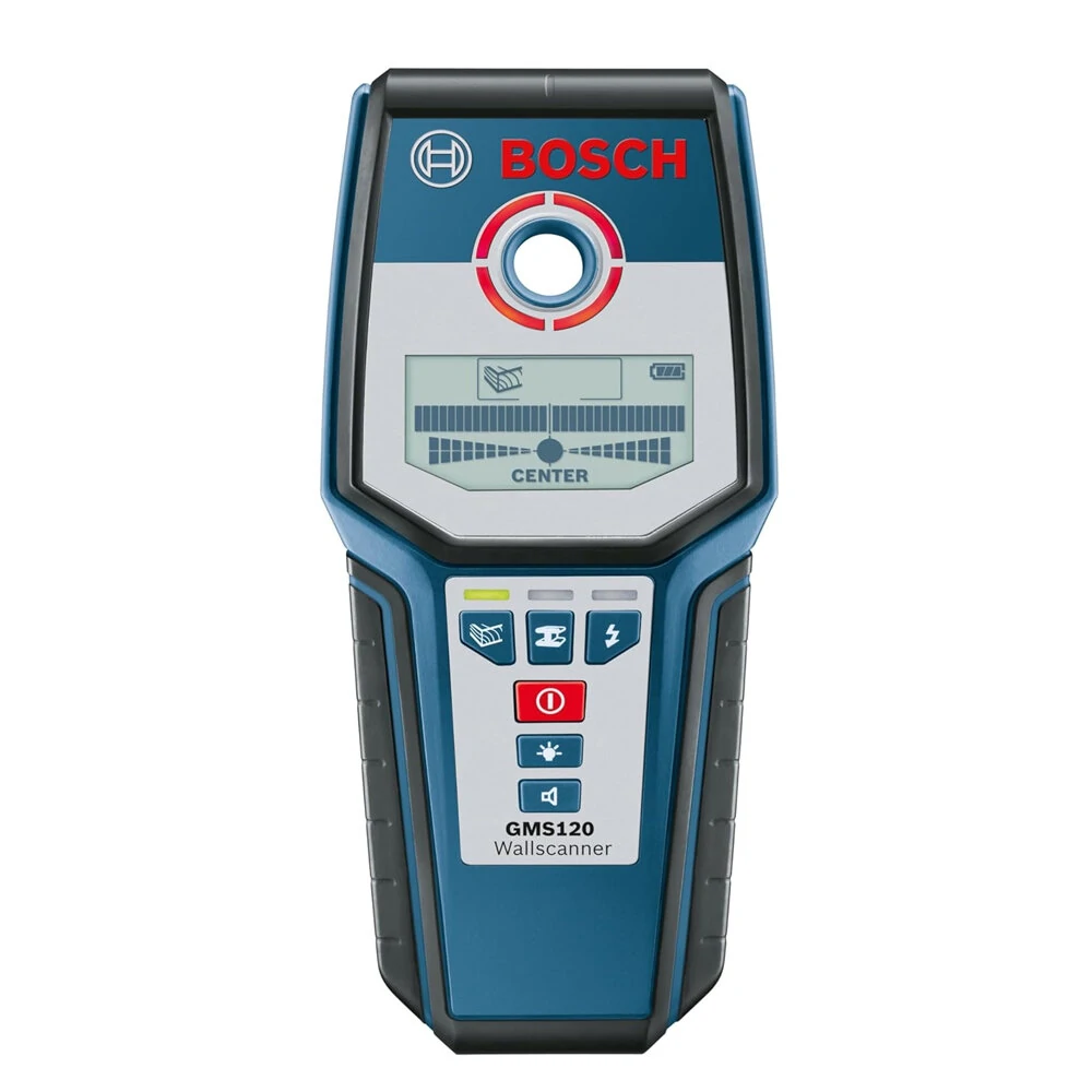 GMS120 Digital Wall Scanner | Multi-Mode Detection for Wood, Metal & Live Wires