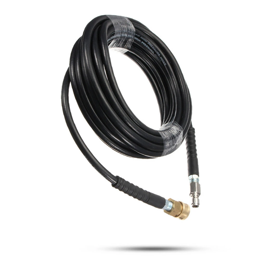 30m 5800PSI High Pressure Washer Hose | 3/8 Quick Connects Extension