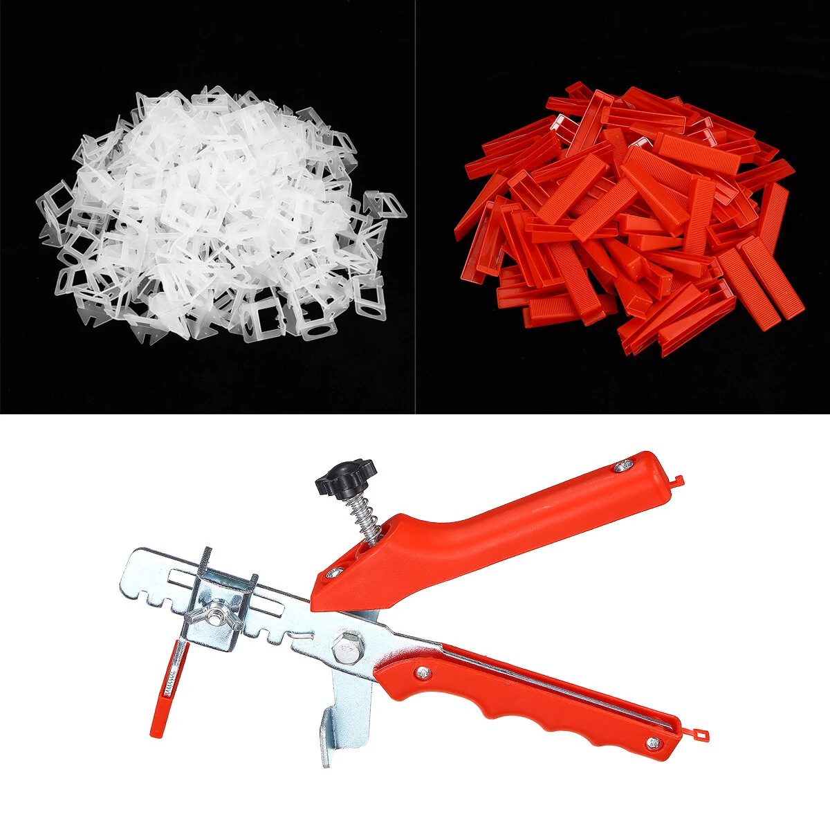401Pcs Tile Leveling System Kit - 2mm Spacers, 300 Clips, 100 Wedges & Plier