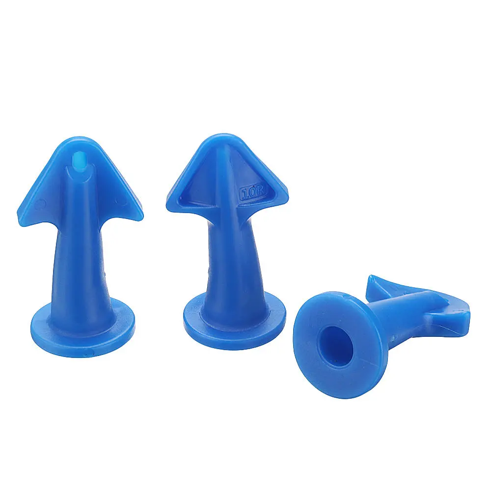 Effetool Silicone Sealant Nozzle Set - 3 Nozzles & Scrapers | Caulking Tools