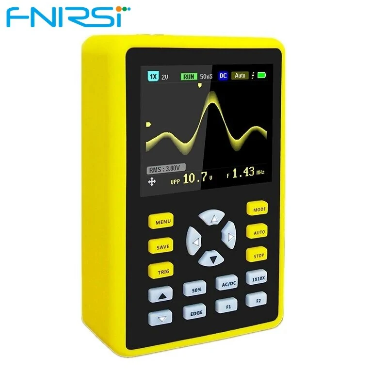 FNIRSI-5012H 100MHz Oscilloscope | 2.4-inch Screen 500MS/s Sampling Rate & Storage