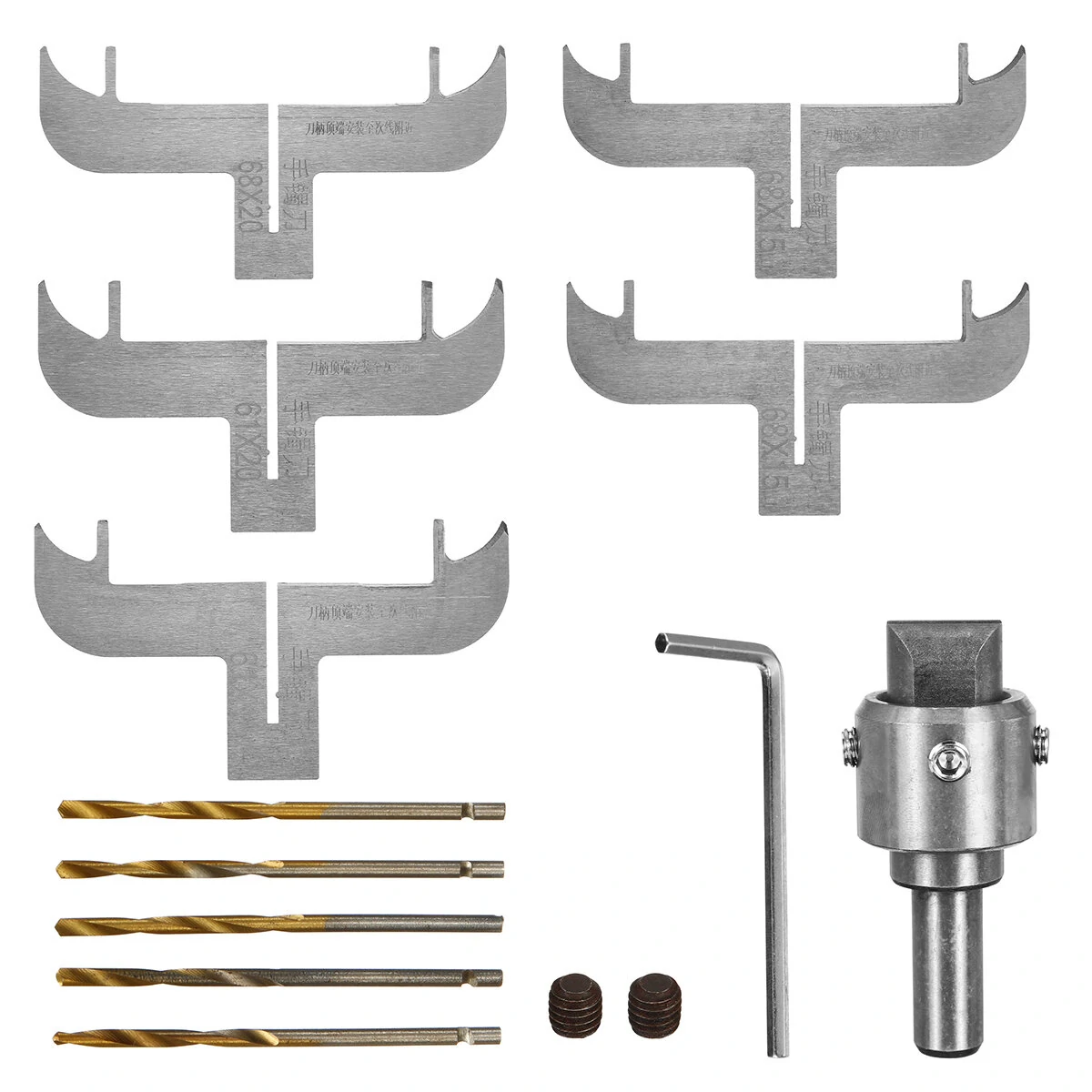 12pcs Wood Cutter Router Bits | Wood Bead Maker & Milling Cutter Set