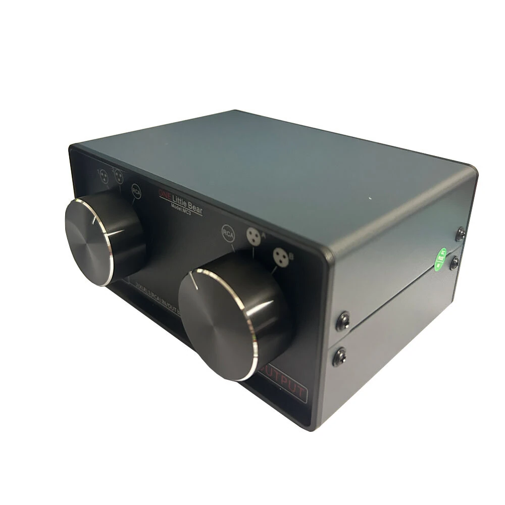 X13A Passive Stereo Selector Switch | 3 IN 3 OUT Balanced to Unbalanced Audio Converter