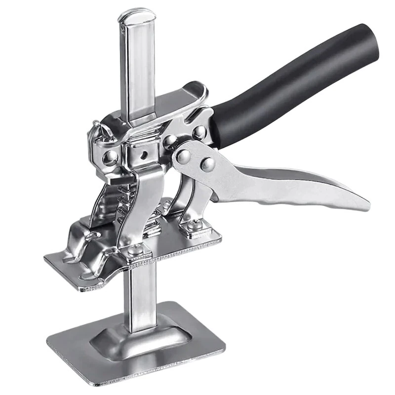 Labor-Saving Arm Handheld Jack Tool - Cabinet & Door Lifter Clamp for Floors & Tiles