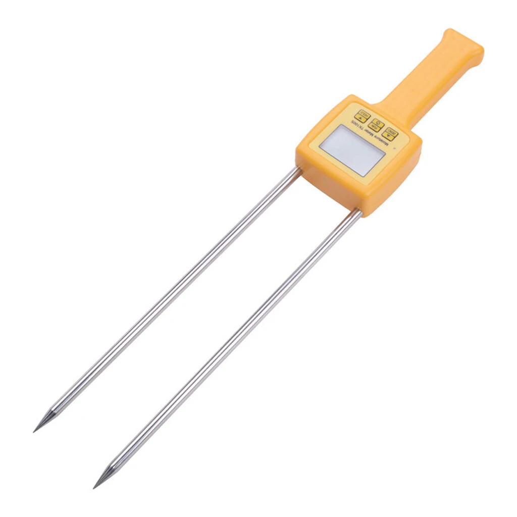 TK100S Portable Grain Moisture Analyzer - Digital Tester for Wheat Corn Soy Flour