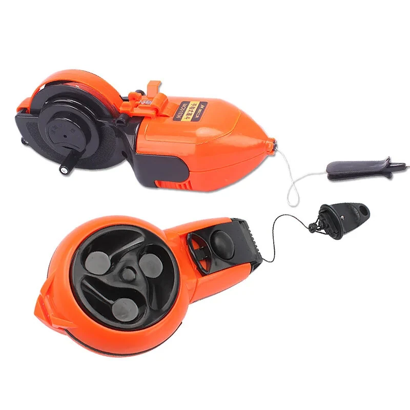 Ink Line Marker Tool - Auto Rewind 7m & Manual 15m - Thin Precise Semi-Permanent Lines