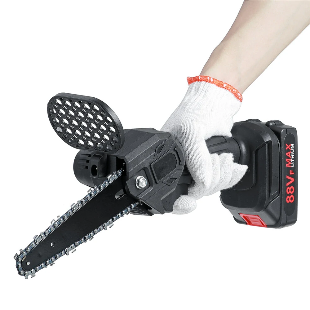 Mini Chainsaw 6 Inch Rechargeable - One-Handed Electric Chain Saw | Makita Battery Compatible