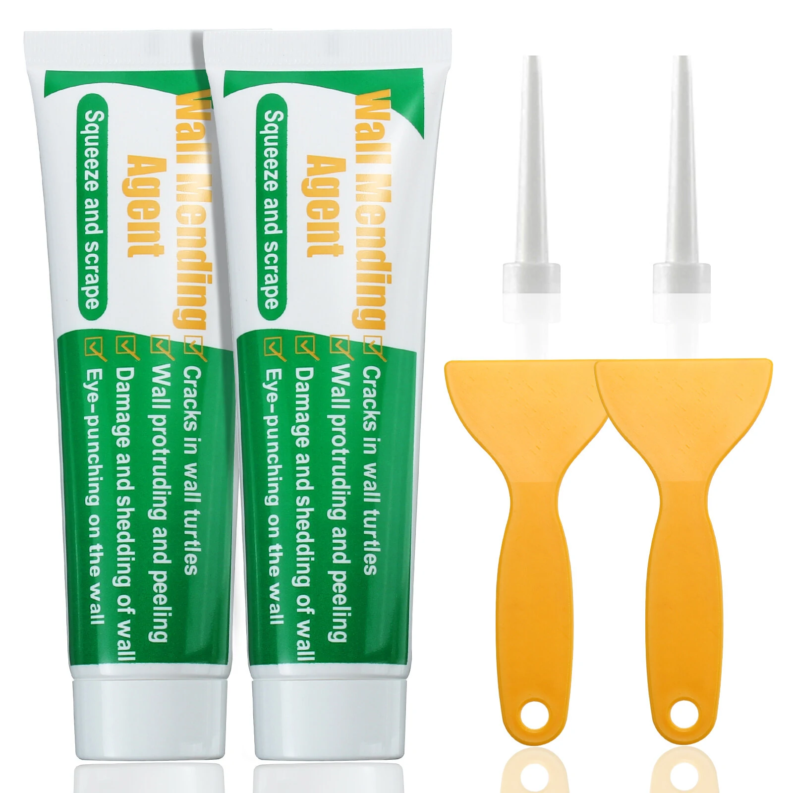 GOCHANGE Wall Repair Tools 2 Sets - Paint, Head & Scraper | Home Improvement