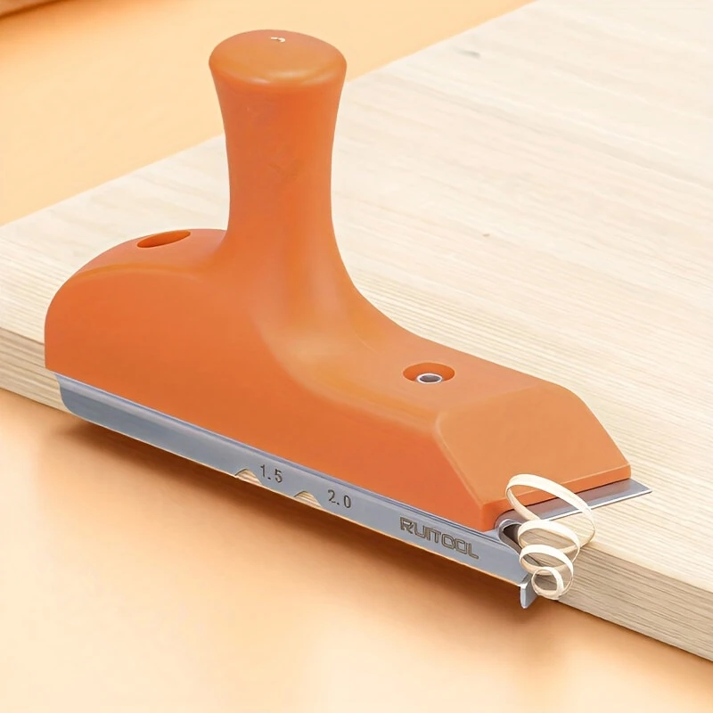 Handheld Edge Banding Trimmer - High-Quality Steel Blade for Wood PVC ABS Veneer | R15 R20 Chamfer Cutter