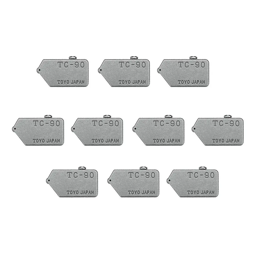 Toyo TC-90 Glass Tile Cutter Head Replacement - 10 Pack for Straight Cutting