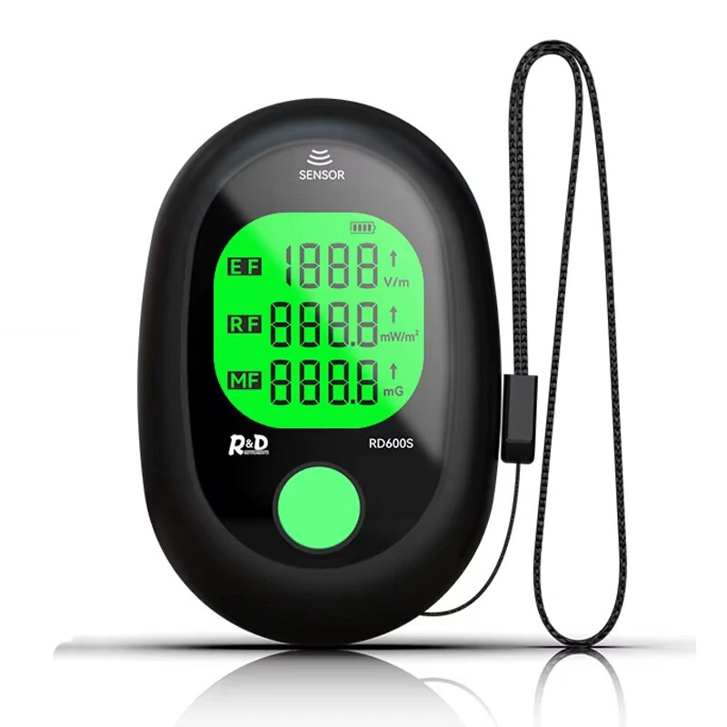 R&D RD600S EMF Meter - 3-in-1 Portable Electromagnetic Field Radiation Tester