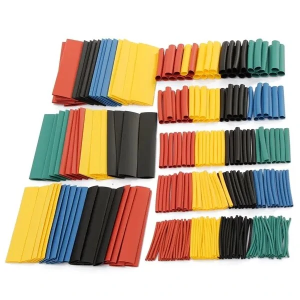 Soloop 328PCS Heat Shrink Tube Kit - 2:1 Halogen-Free Polyolefin - 5 Colors 8 Sizes