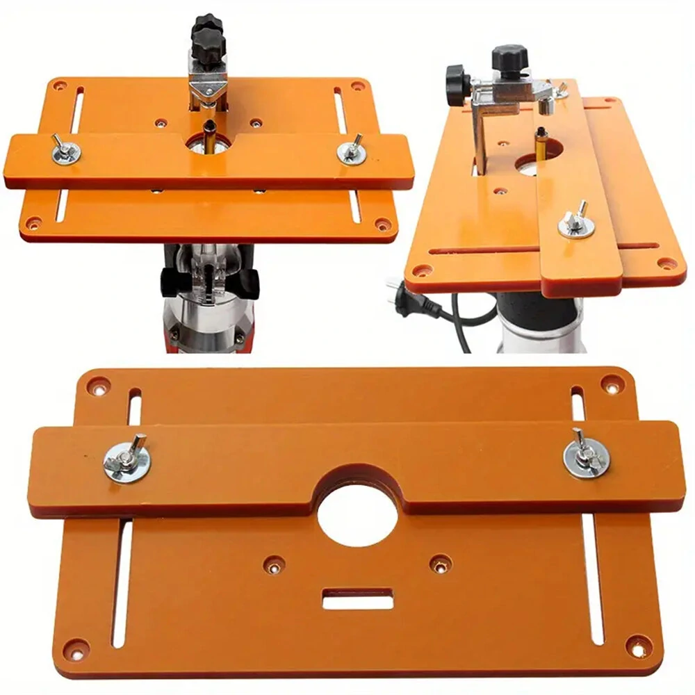 Wood Milling Chamfering Trimming Machine | High Accuracy Router Table Insert Plate for Woodworking