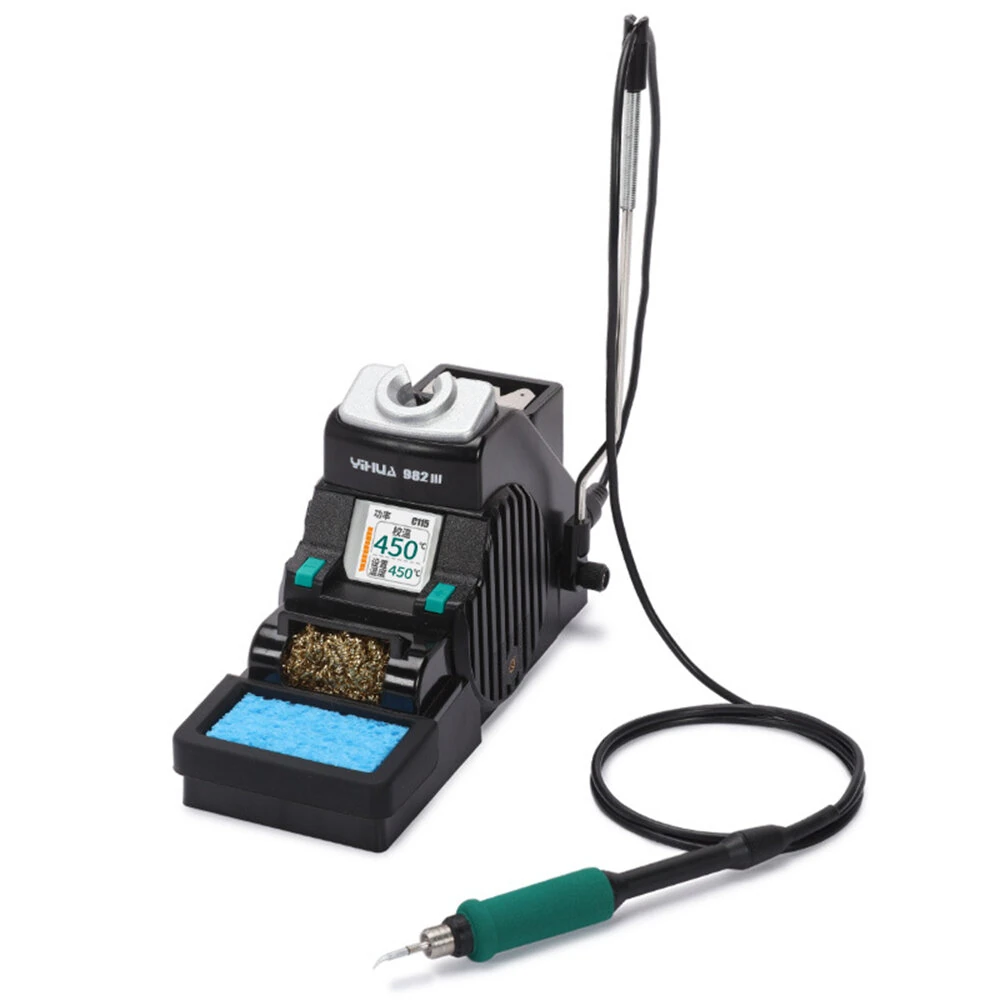 YIHUA 982-III Soldering Station | 90-450°C LCD Display | Adjustable Temp Control