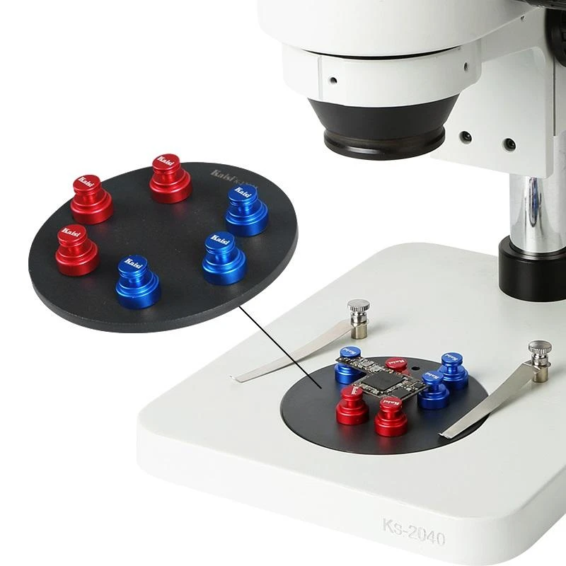 DIY Microscope Stand Holder - Universal Stainless Steel PCB Circuit Board Fixture