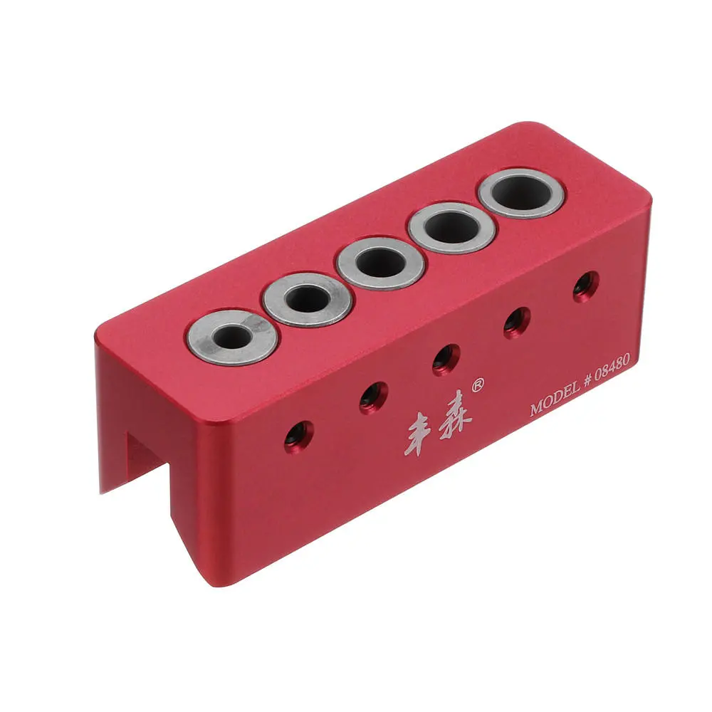 Drillpro 90 Degree Drill Angle Guide - 6-10mm Doweling Jig for Woodworking