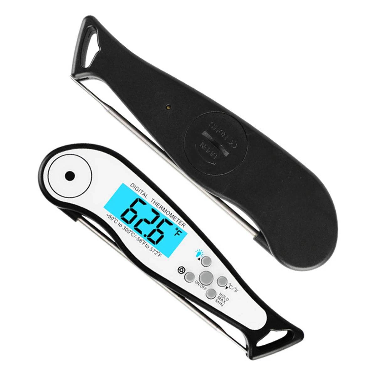 Digital Meat Thermometer - Instant Read Food Probe for Grill & Kitchen Cooking