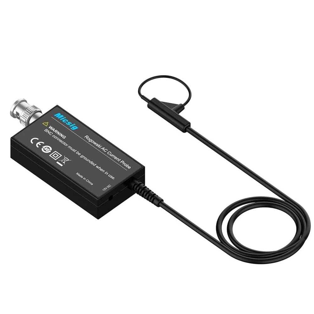 Micsig RCP Series Rogowski Current Probe | 2Hz-30MHz | Up to 6000A | 2% Accuracy
