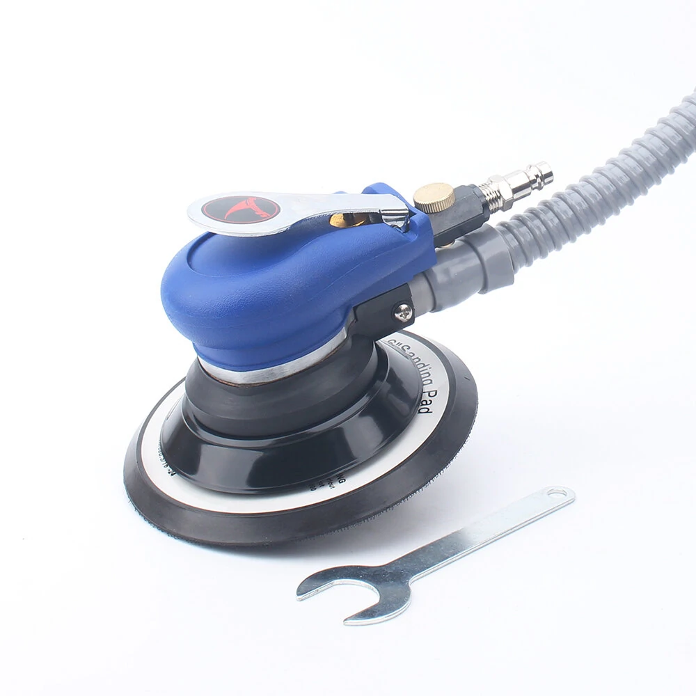 AT980V-6 Pneumatic Sander | 6-Inch 150mm Air Sanding Machine with Vacuum
