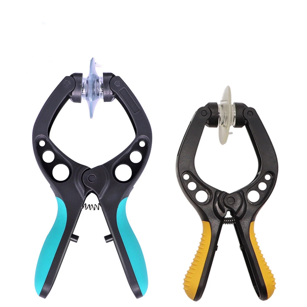 Phone Screen Opening Tool - Spring Suction Cup Pliers with 2 Suckers | LCD Disassembly
