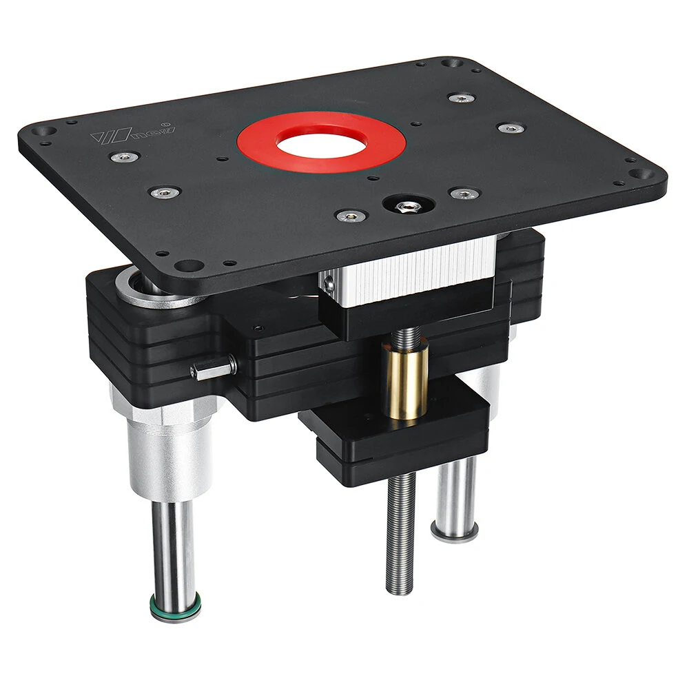 Wnew Heavy Duty Router Lift - Aluminium Router Table Insert Plate | Woodworking Tools