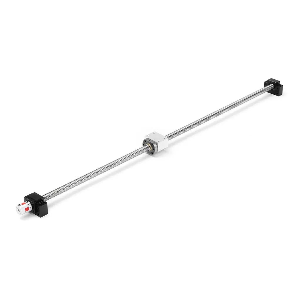 Machifit SFU1605 1000mm Ball Screw - BK12 BF12 Supports & 6.35x10mm Coupler