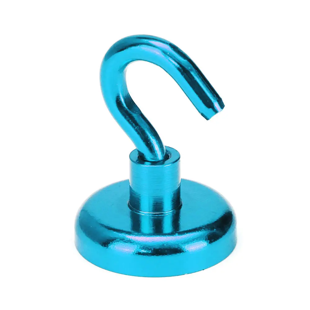 Effetool 32mm 34KG Neodymium Magnet - Blue Magnetic Hook Holder