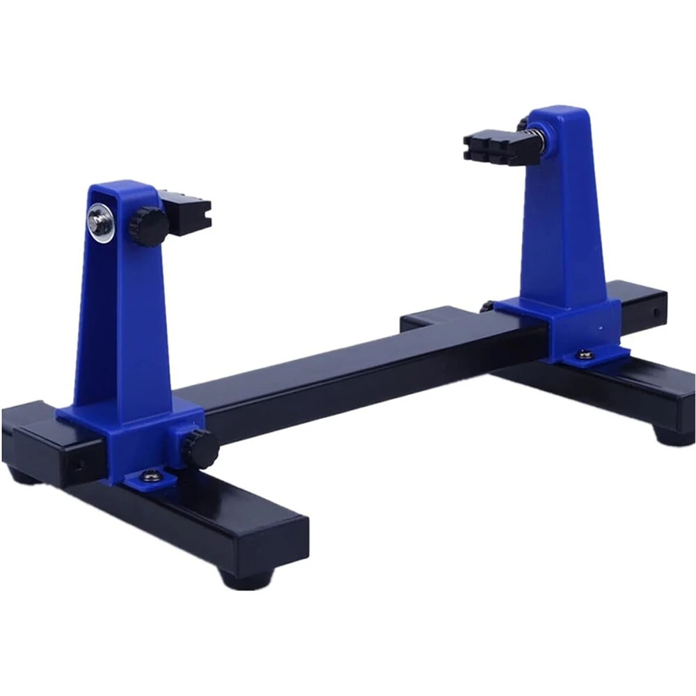 Adjustable PCB Holder - 360° Rotation, Fireproof Ceramic & Metal - Max 20cm Width