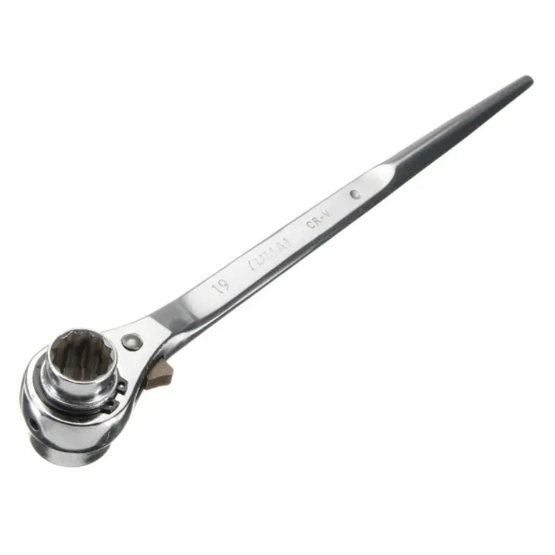 Scaffold Podger Ratchet Spanner - Ratcheting Socket Wrench for Site Work