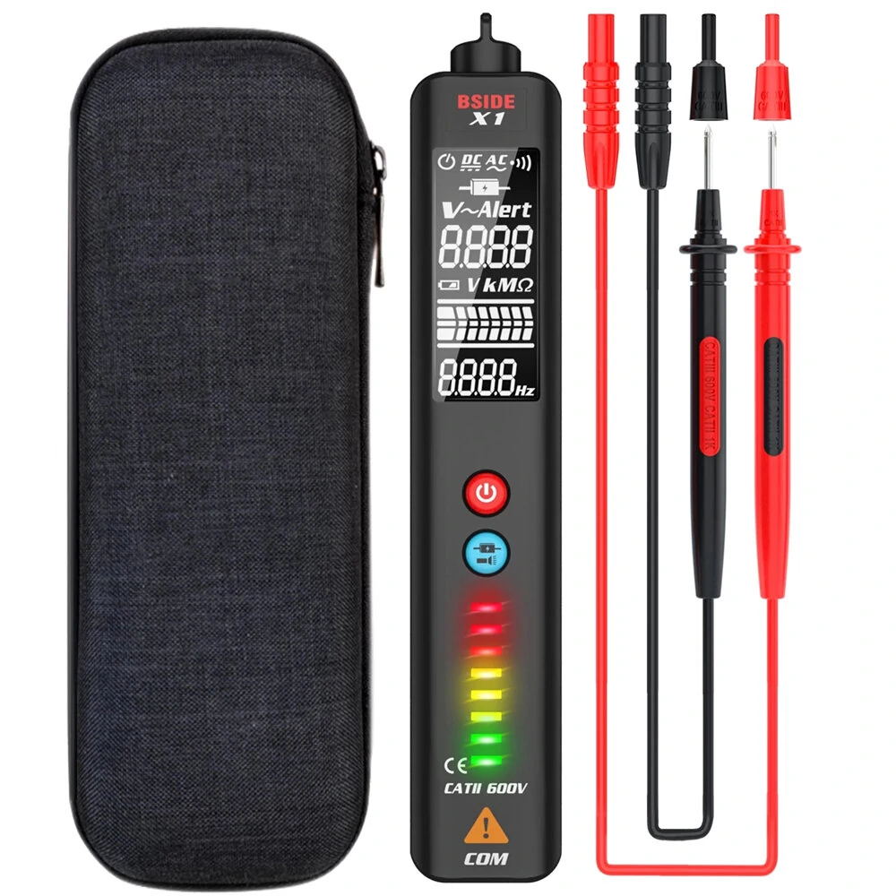 BSIDE X1 Smart NCV Multimeter - Dual Mode Voltage Tester Pen with Alarm