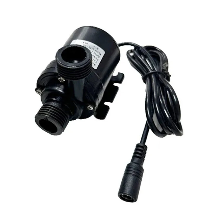 DC 12V/24V Solar Water Pump - 800L/H Brushless Motor - Super Quiet Submersible Booster