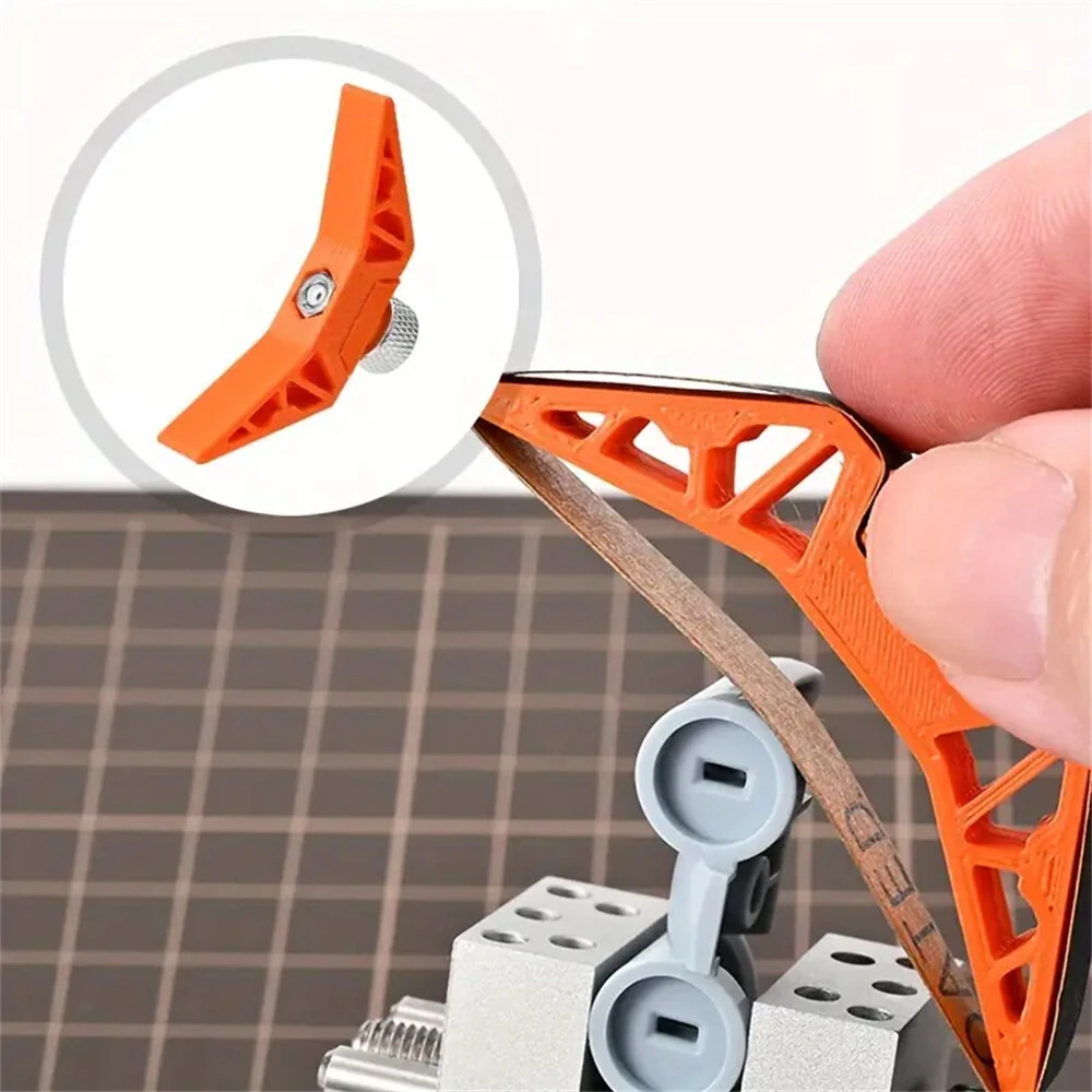 Multi-Angle Handheld Sander | Manual Tool for Model Building & Woodworking