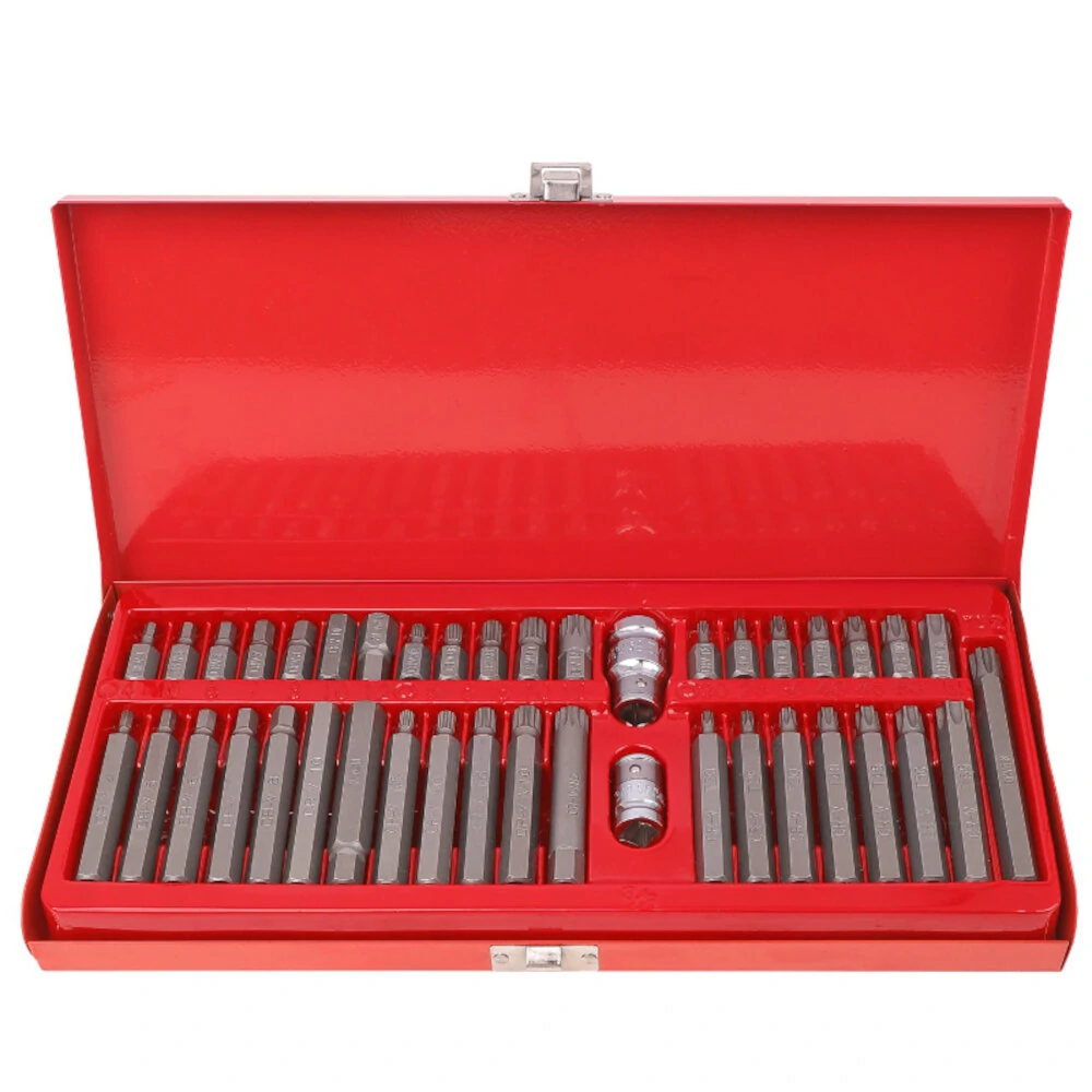 41pcs Hex & Torx Bit Set - Electric Screwdriver Adapter Kit for Repairs